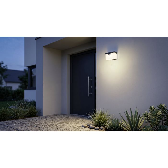Load image into Gallery viewer, Candeeiro solar de parede com sensor de movimento CROARA EGLO
