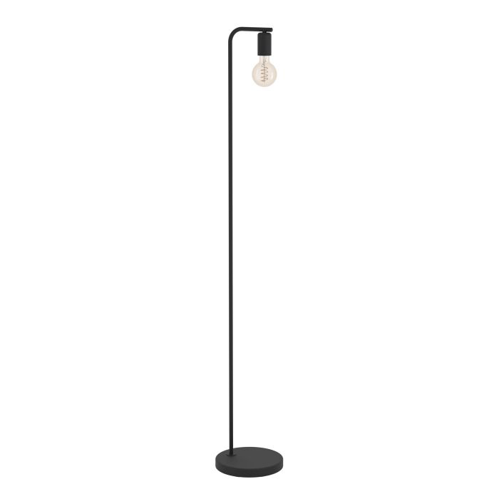 Load image into Gallery viewer, Candeeiro de Pé CRANLEY 1 Preto EGLO – Design Moderno e Elegante
