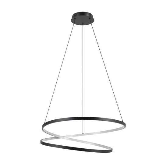 Candeeiro de teto LED preto RUOTALE EGLO