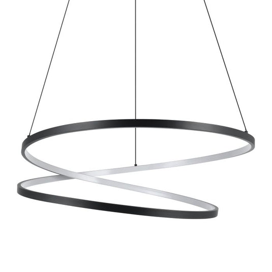 Candeeiro de teto LED preto RUOTALE EGLO