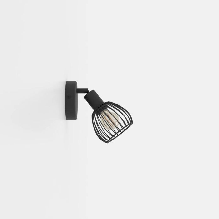 Load image into Gallery viewer, Foco Luminária de Parede e Teto Preto SONNINO EGLO
