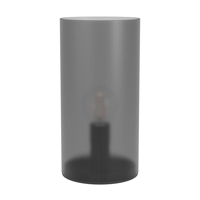 Load image into Gallery viewer, Candeeiro de mesa com vidro cinzento e base E14 GEO EGLO
