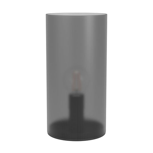 Candeeiro de mesa com vidro cinzento e base E14 GEO EGLO