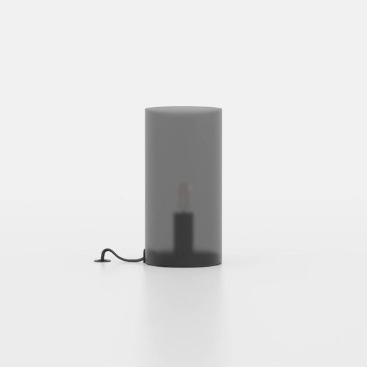 Candeeiro de mesa com vidro cinzento e base E14 GEO EGLO