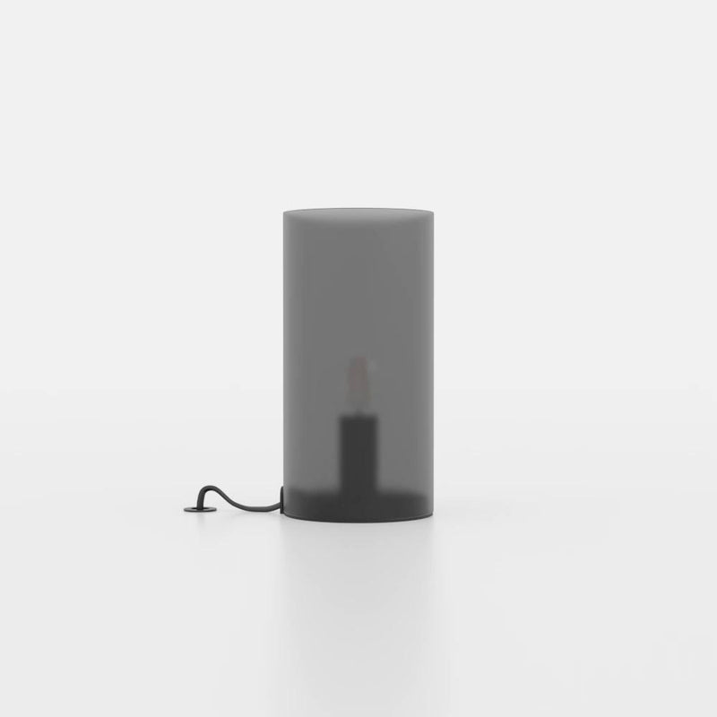 Load image into Gallery viewer, Candeeiro de mesa com vidro cinzento e base E14 GEO EGLO
