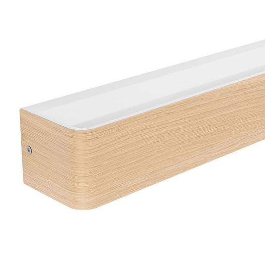 Aplique de Parede LED com Aparência de Madeira Acetinado SANIA 6 EGLO