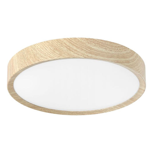 Candeeiro de teto em imitação de madeira e branco MUSURITA EGLO