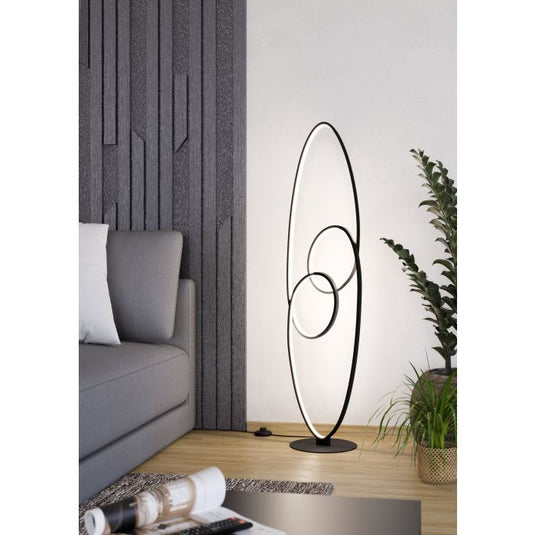 Candeeiro de pé com LED integrado e design moderno GIANELLA EGLO
