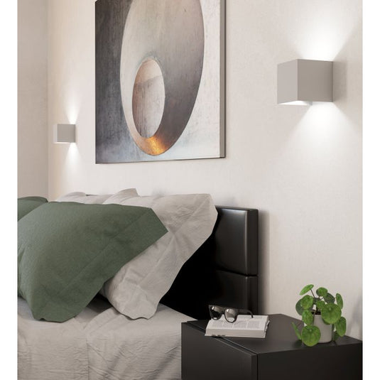Aplique de Parede Branco com LED Integrado VALMONTONE EGLO