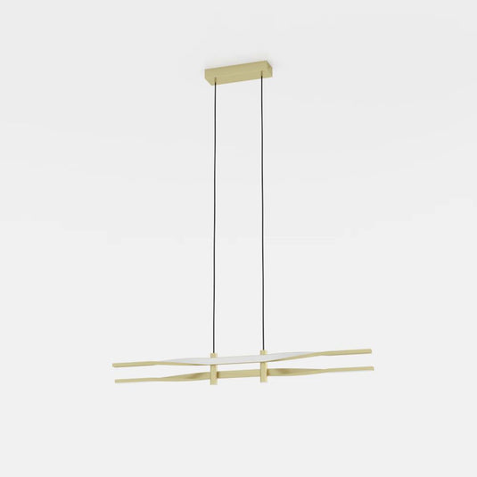 Candeeiro de teto LED em latão escovado COLMEAL EGLO