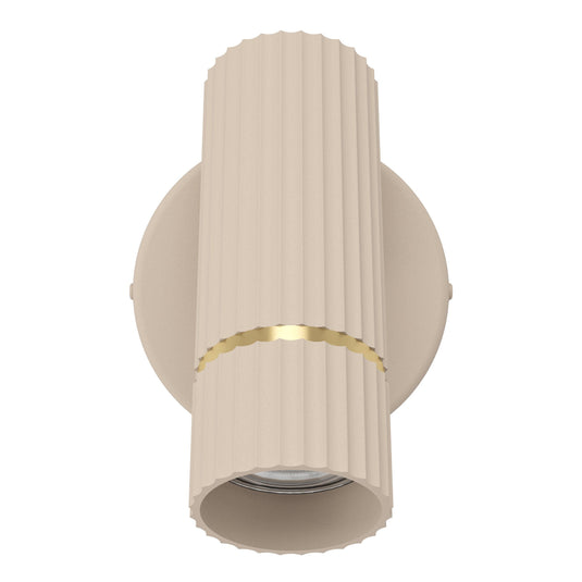 Aplique de Parede CAMINIA com Base GU10 e Interruptor, Tom Areia