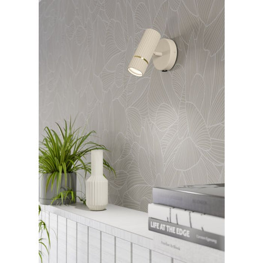 EGLO CAMINIA Aplique de Parede com Base GU10 e Interruptor
