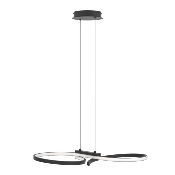 Load image into Gallery viewer, Candeeiro de teto LED elegante e curvo SERPINS EGLO
