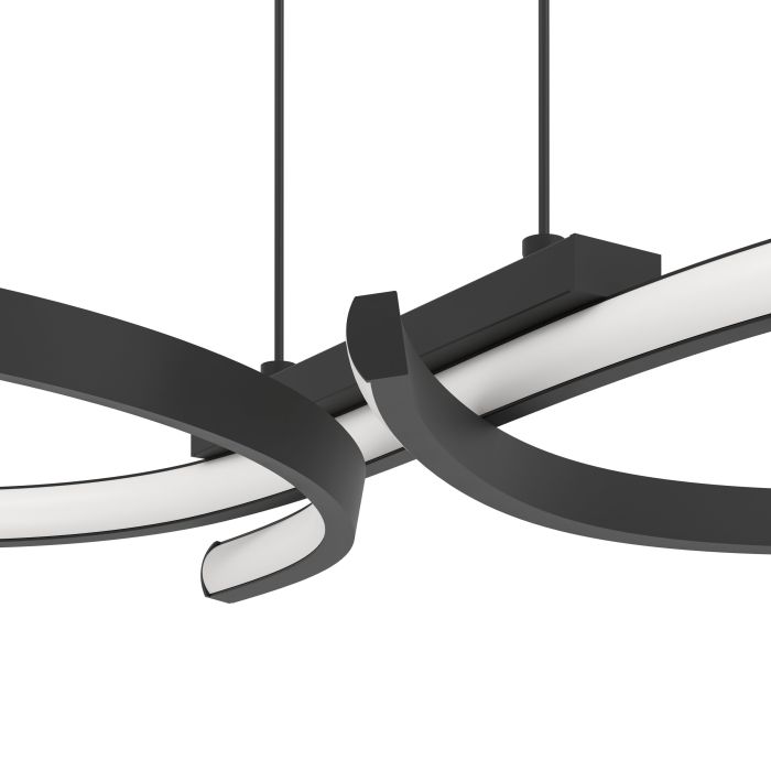 Load image into Gallery viewer, Candeeiro de teto LED elegante e curvo SERPINS EGLO
