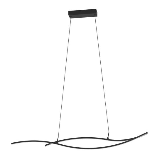 Candeeiro de teto preto e branco GRISOLIA EGLO