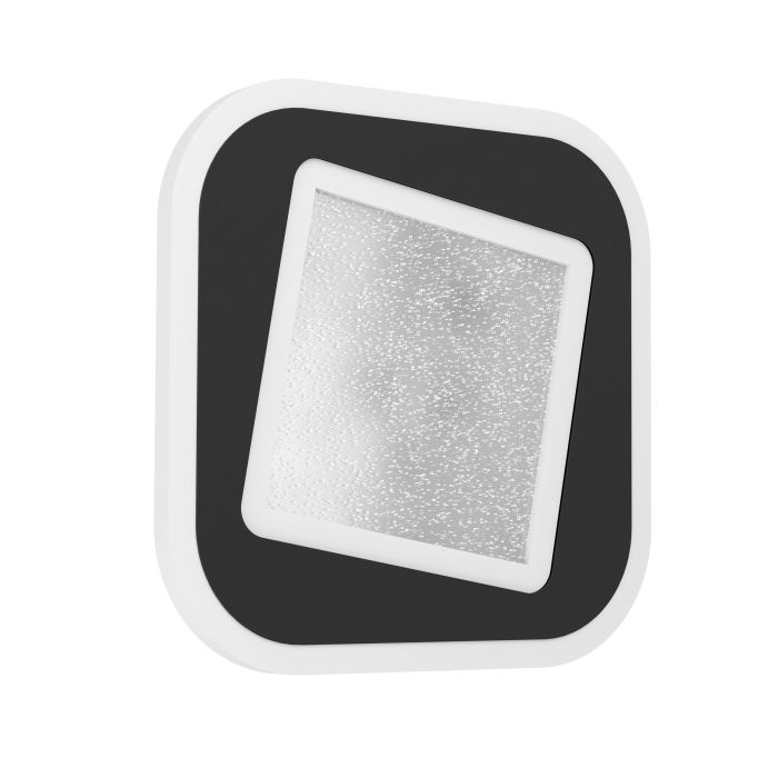Load image into Gallery viewer, Aplique LED de Parede Preto com Efeito Cristal MACCHIONI EGLO
