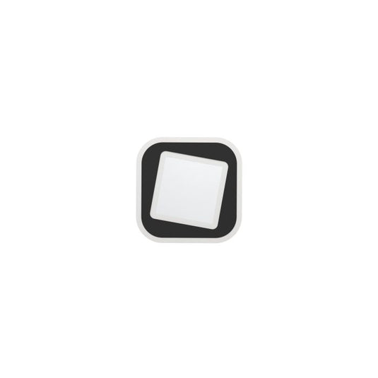 Aplique LED de Parede Preto com Efeito Cristal MACCHIONI EGLO