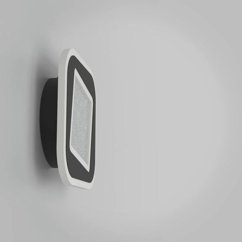 Load image into Gallery viewer, Aplique LED de Parede Preto com Efeito Cristal MACCHIONI EGLO
