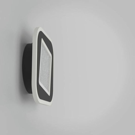 Aplique LED de Parede Preto com Efeito Cristal MACCHIONI EGLO
