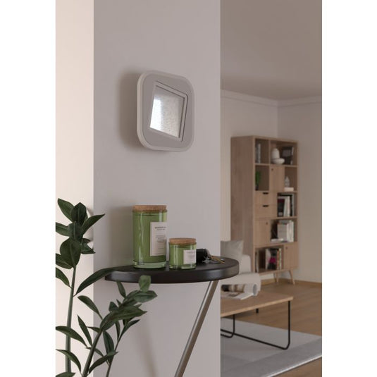 Aplique LED de Parede Branco com Efeito Cristal MACCHIONI EGLO