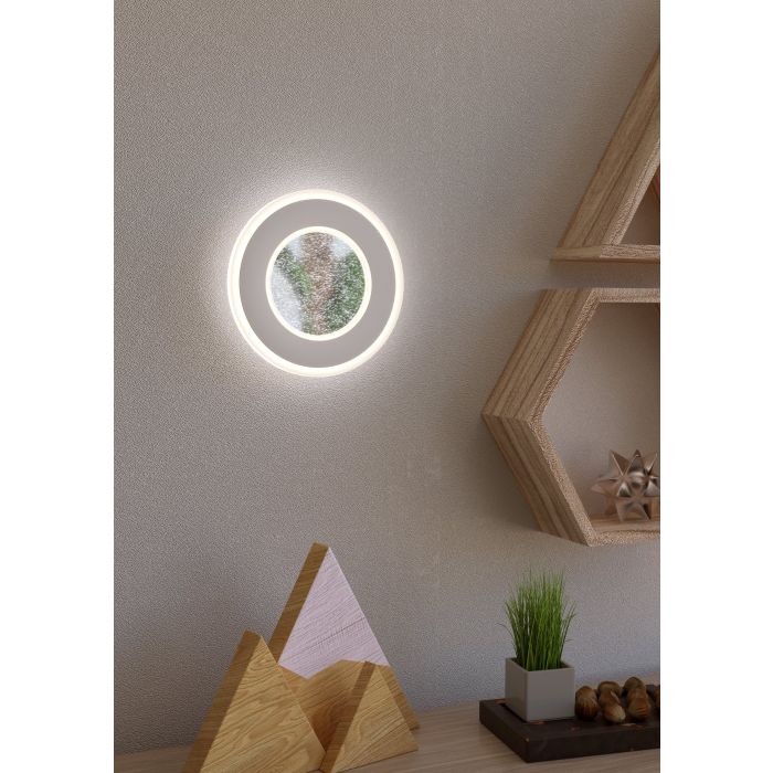 Cargue la imagen en el visor de la galería, Aplique LED de Parede com Efeito Cristal MACCHIONI EGLO
