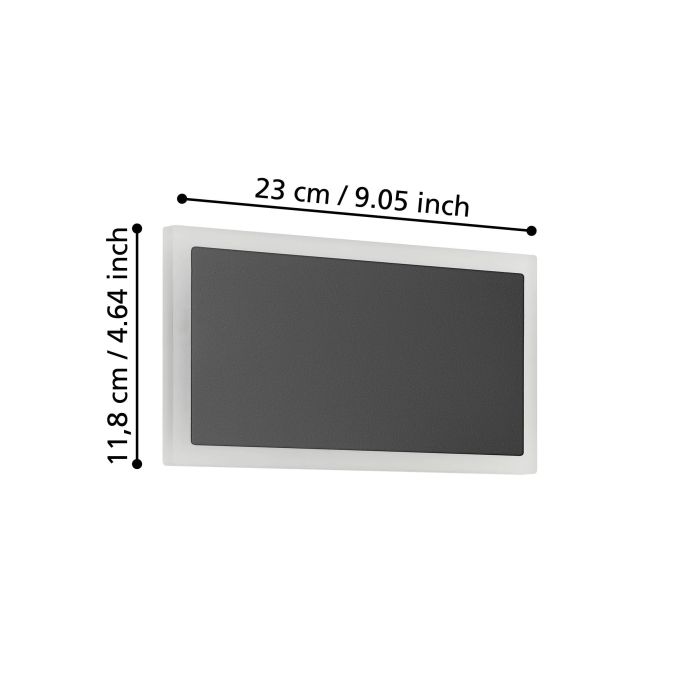 Load image into Gallery viewer, Aplique LED Preto Acetinado TALAMELLO 1 EGLO
