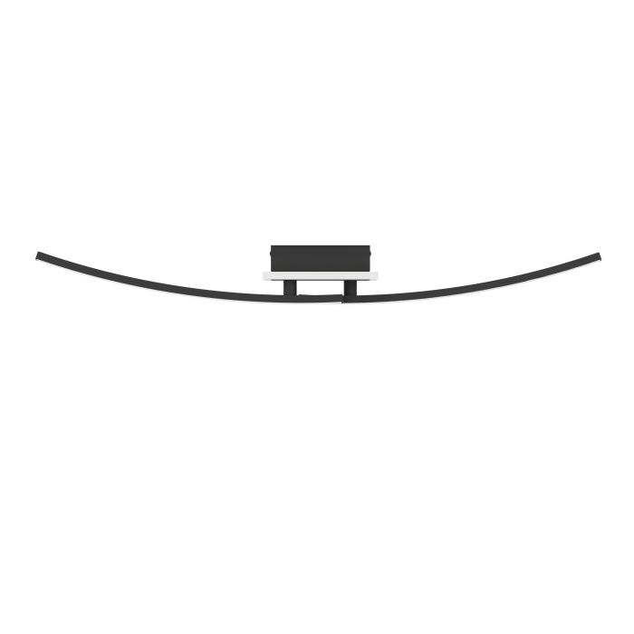 Load image into Gallery viewer, Candeeiro de teto LED preto e branco LUNGOLAGO EGLO
