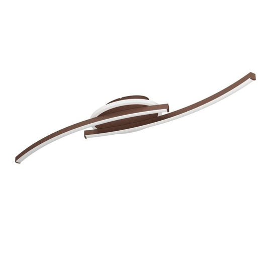 Candeeiro de teto LED em bronze LUNGOLAGO EGLO