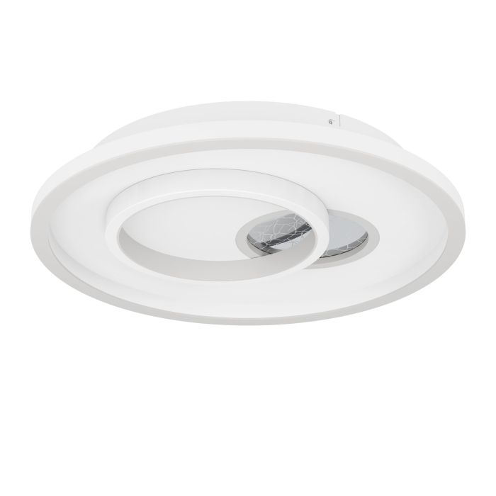 Load image into Gallery viewer, Plafon LED Branco e Prata 380 mm TIRIOLO EGLO
