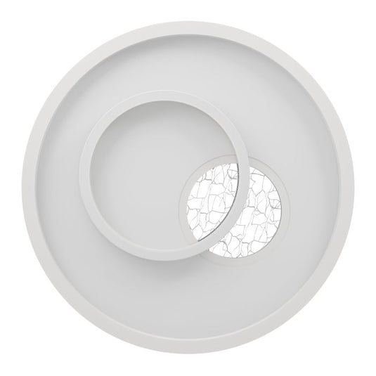 Plafon LED Branco e Prata 380 mm TIRIOLO EGLO