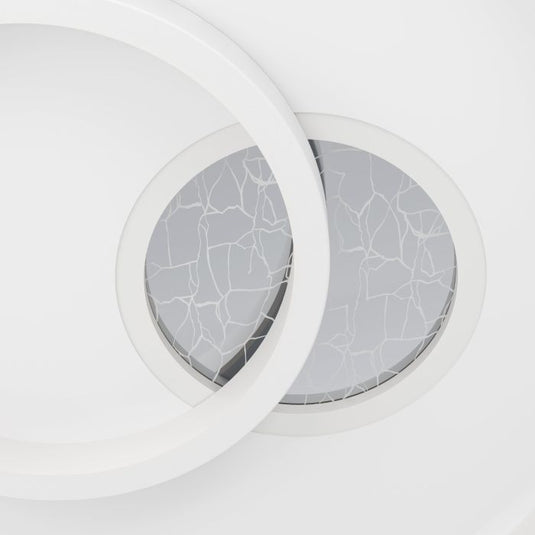 Plafon LED Branco e Prata 380 mm TIRIOLO EGLO
