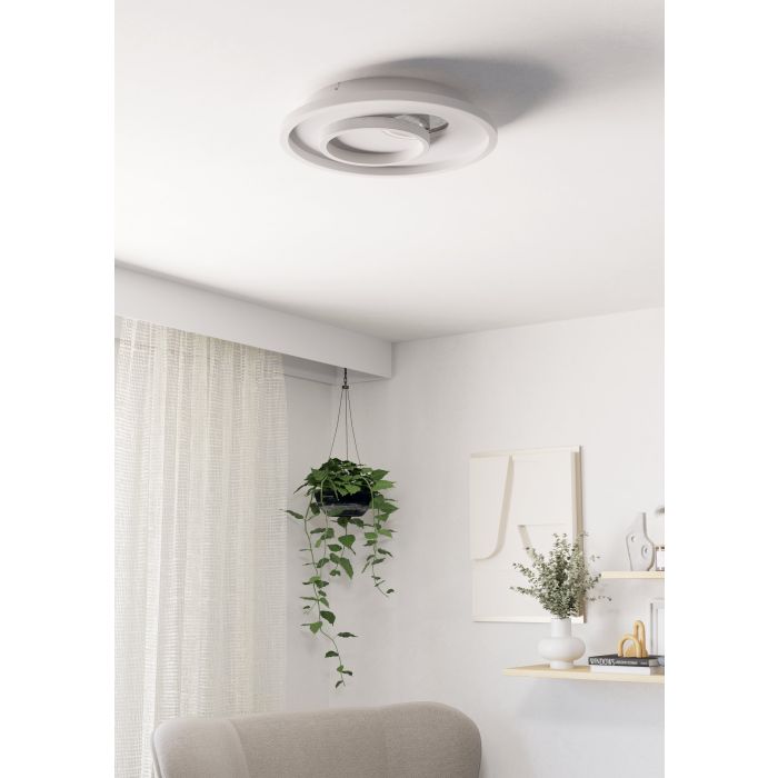Load image into Gallery viewer, Plafon LED Branco e Prata 380 mm TIRIOLO EGLO
