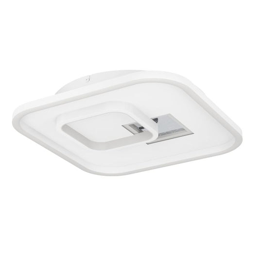 Plafon LED Branco e Prata TIRIOLO EGLO