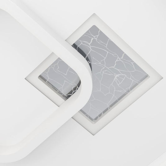 Plafon LED Branco e Prata TIRIOLO EGLO