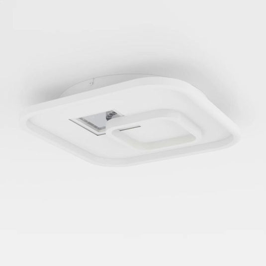 Plafon LED Branco e Prata TIRIOLO EGLO