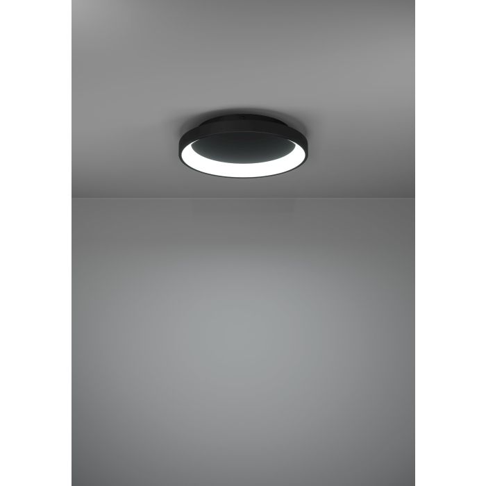 Chargez l'image dans la visionneuse de la galerie, Plafon LED Preto Minimalista LORETELLO EGLO
