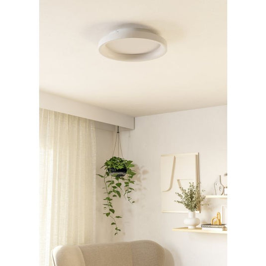 Plafon LED Branco Minimalista LORETELLO EGLO