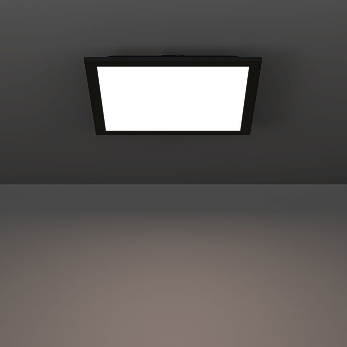 Load image into Gallery viewer, Candeeiro de teto LED moderno preto MORADILLO-Z EGLO

