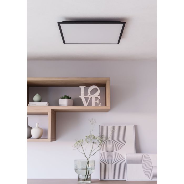 Load image into Gallery viewer, Candeeiro de teto LED quadrado com luz ajustável MORADILLO-Z EGLO
