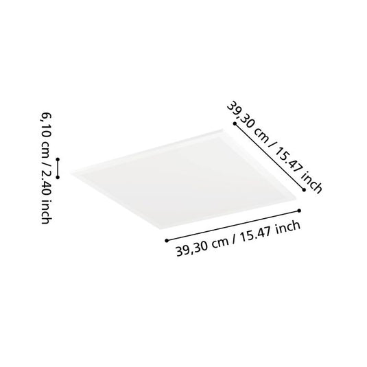 Candeeiro de teto LED quadrado MORADILLO-Z EGLO