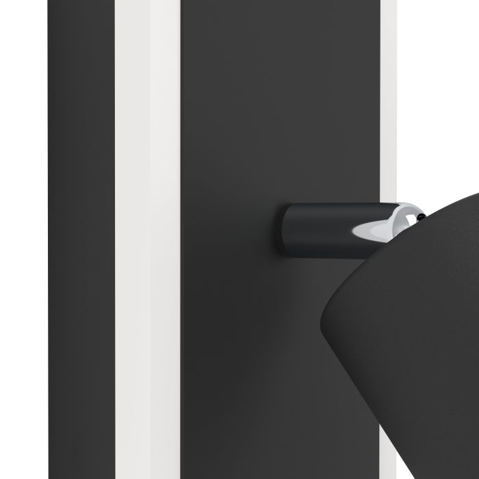Load image into Gallery viewer, Arandela LED de Uma Chama Preto Acetinado RIMBOCCHI EGLO
