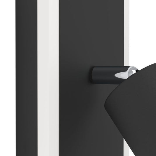 Arandela LED de Uma Chama Preto Acetinado RIMBOCCHI EGLO
