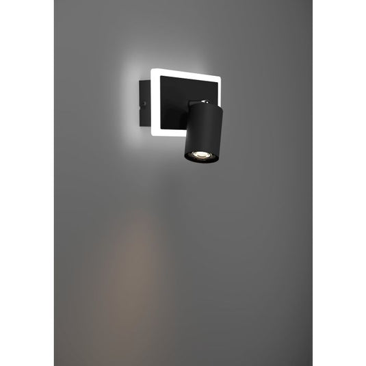 Arandela LED de Uma Chama Preto Acetinado RIMBOCCHI EGLO