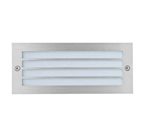 Projector de Parede Exterior de Encastrar Branco Tromilux