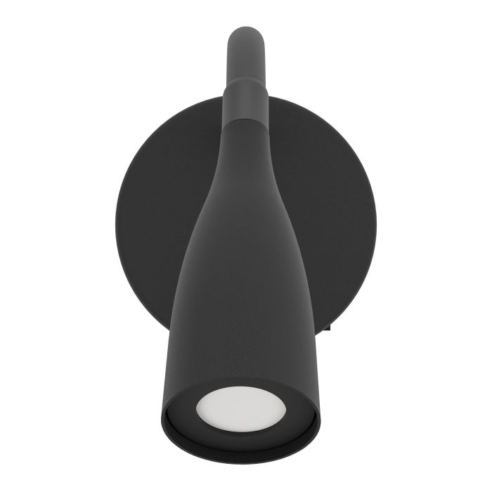 Load image into Gallery viewer, Aplique LED Preto com Braço Flexível OLIVANDINO EGLO
