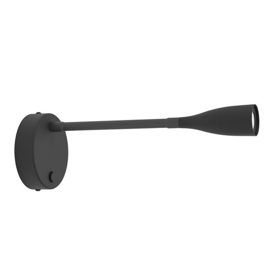 Aplique LED Preto com Braço Flexível OLIVANDINO EGLO