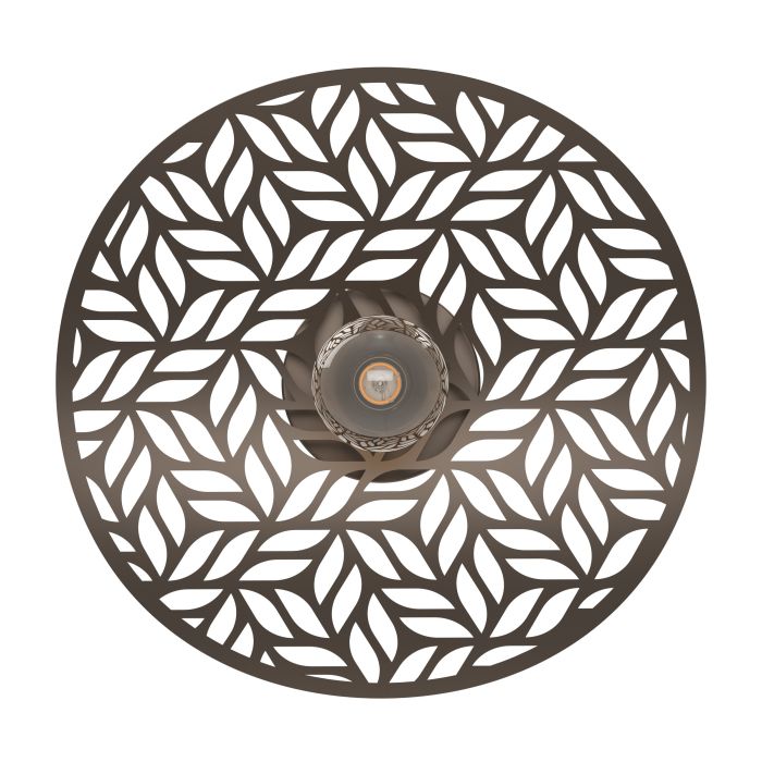 Load image into Gallery viewer, Candeeiro de teto design folha em aço bronze escovado SWABY EGLO
