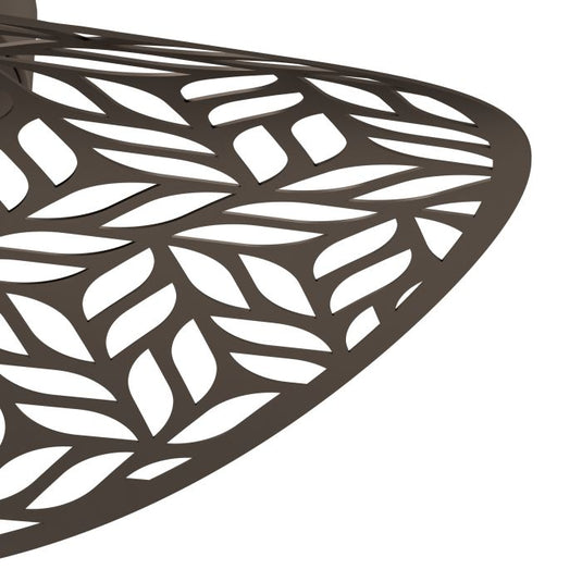 Candeeiro de teto design folha em aço bronze escovado SWABY EGLO