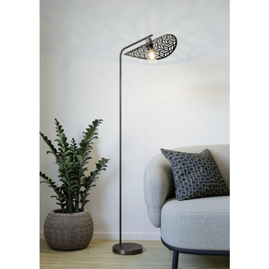 SWABY Candeeiro de Pé EGLO - Design em Bronze Escovado