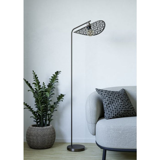 SWABY Candeeiro de Pé EGLO - Design em Bronze Escovado